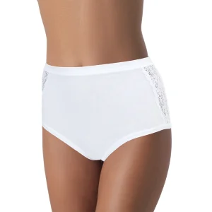 2 MAXI SLIP COTONE E PIZZO ARIS