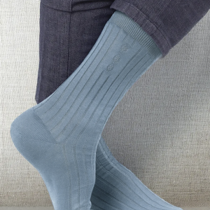 Pure Scotland Cielo Mezzagamba a Costine con Iniziali o Senza!