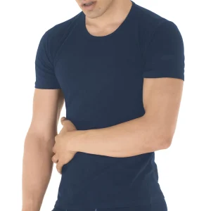 2 T-SHIRT MODAL GIROCOLLO UOMO BACI & ABBRACCI