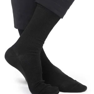 Pure Scotland Nero MezzaGamba a Lavorazione Piquet con Iniziali o Senza!