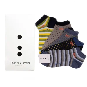 Box n.5 Fantasmini Colori d’Estate con Iniziali Ricamate