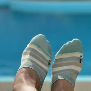 Salvapiedi Classic Style Righe Salvia&Nocciola con Iniziali o Senza!